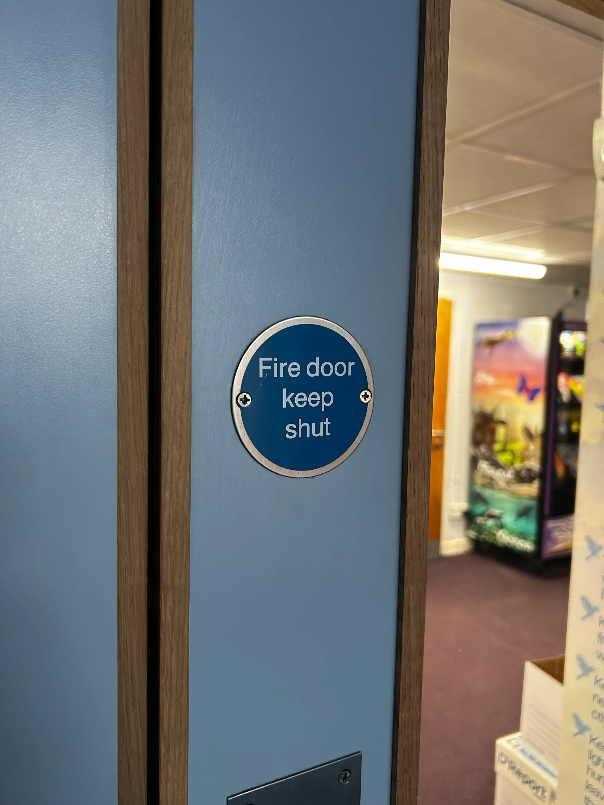 Fire door signage